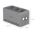 SmallRig 6502 Mini100 - trzykanałowa ładowarka 100W do akumulatorów do dronów DJI Mini 5 Pro / Mini 4 Pro / Mini 3 - wymiary